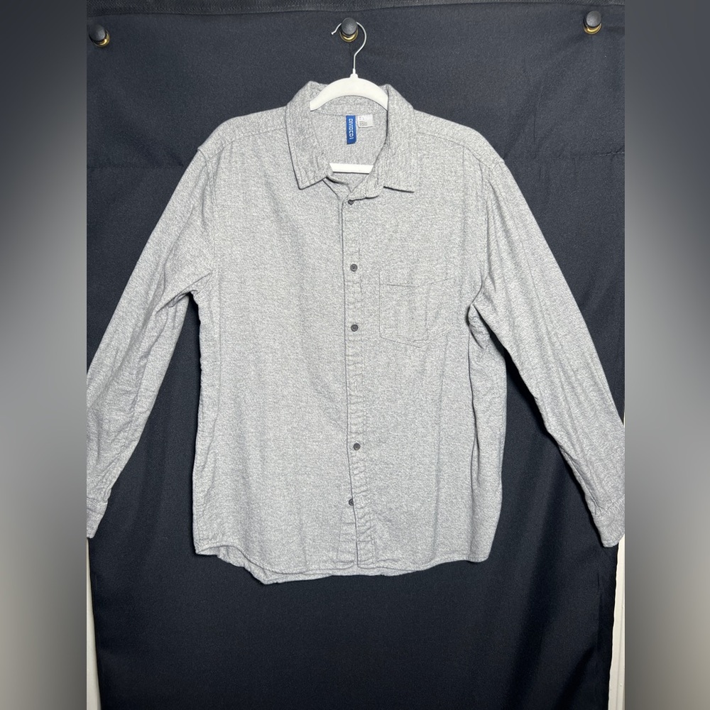 H&M men’s button down flannel overshirt